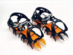 Crampons à glace antidérapants Traction Snow Grips Acier 12 Dents Pour <span class=keywords><strong>escalade</strong></span> Marche - Product Image 2