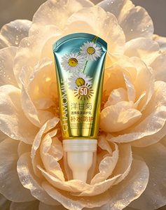 <span class=keywords><strong>Tubo</strong></span> Spremibile in PE <span class=keywords><strong>Verde</strong></span> Metallizzato Personalizzato con Tappo Applicatore OEM 70g per Confezione Cosmetica di Lozione Idratante Protettiva - Product Image 4