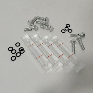 Jauge de niveau d'huile Manny YJ-060 avec fenêtre de visualisation en verre pour la surveillance du lubrifiant du compresseur - Product Image 6