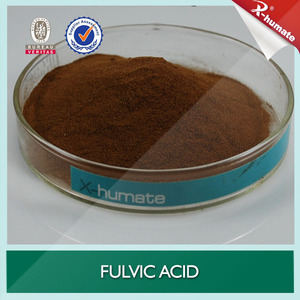 X- humate 100% fertilizante orgánico soluble en agua 80% 90% 95% polvo de ácido fúlvico - Product Image 6