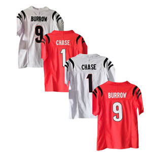 2025 नए सस्ते युवा बच्चे ने अमेरिकी फुटबॉल जर्सी को 9 जोए बरो-1 लाख का पीछा किया - Product Image 3