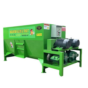 Mélangeur d'aliments TMR pour ferme, coupe-herbe, bétail et moutons, mélangeur horizontal à double axe, sec et humide, grande capacité, mélangeur à vis sans fin, pétrissage de la paille - Product Image 1