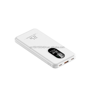 Venta caliente 22,5 W Power Banks 10000mAh Paquete <span class=keywords><strong>de</strong></span> batería <span class=keywords><strong>externa</strong></span> Pantalla digital Cargador portátil <span class=keywords><strong>de</strong></span> la USB-C PD 20W <span class=keywords><strong>Carga</strong></span> rápida - Product Image 6