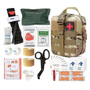 Kit di Sopravvivenza Compatto, Attrezzatura per Emergenze e Campeggio in Nylon, Rosso, Nero, Arancione, Verde <span class=keywords><strong>Militare</strong></span> - Product Image 2