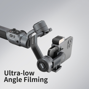<span class=keywords><strong>Zhiyun</strong></span> <span class=keywords><strong>Smooth</strong></span> <span class=keywords><strong>5</strong></span> — stabilisateur de cardan portable, 3 axes, adapté aux téléphones intelligents, mise au point du zoom, fonction de traction - Product Image 6