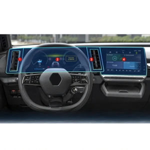 <span class=keywords><strong>Film</strong></span> de protection PPF transparent en TPU pour Renault Megane E-Tech 2026 2025 2024, écran LCD, navigation GPS, console centrale, accessoires de voiture - Product Image 4