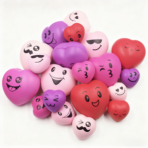 Jouet anti-stress mignon personnalisé, balle anti-stress géante avec visage souriant pour enfants - Product Image 3