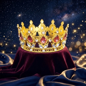 Couronne <span class=keywords><strong>de</strong></span> Mariée/Tiara <span class=keywords><strong>de</strong></span> Luxe Élégante en Alliage Plaqué Argent avec Strass Transparents et Cristaux pour Gâteau/<span class=keywords><strong>Fleur</strong></span> - Product Image 1