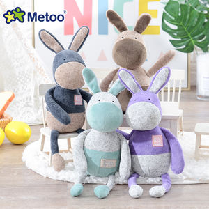 Metoo personalizzato <span class=keywords><strong>asino</strong></span> grigio peluche <span class=keywords><strong>asino</strong></span> peluche peluche peluche personalizzato regalo di compleanno di natale - Product Image 3