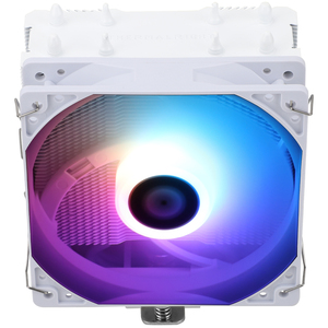 ชุดระบายความร้อนซีพียู Thermalright AX120 R SE สีขาว ARGB 4 ฮีทไปป์ AGHP พัดลม PWM ขนาด 120 มม. รองรับการซิงค์ LGA1700 1851 AM5 AM4 ใช้ได้กับพีซีทั่วไป Thermalright - Product Image 4