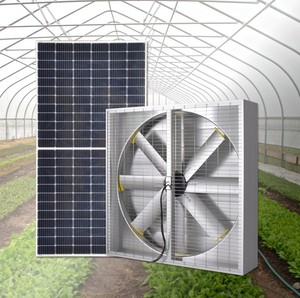 Extractor de Aire Industrial de Alta Eficiencia, Ventilador Solar de Pared para Fábrica, Invernadero, Granja Avícola, Ventilador de Refrigeración - Product Image 1