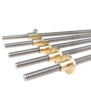 Vis à billes trapézoïdale 300 mm, écrou trapézoïdal, <span class=keywords><strong>taraud</strong></span> Tr8x8, vis trapézoïdale 1 pouce, vis à billes trapézoïdale 20 mm - Product Image 1