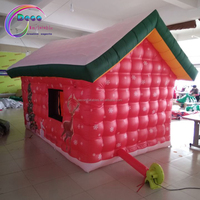 Tente gonflable de noël, conteneur d'extérieur, pour noël