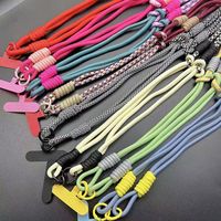 Cordon de téléphone de haute qualité, sangle multifonctionnelle 3 en 1, cordon tressé coloré, accessoires de téléphone en gros, universel