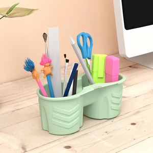Silicone multifonction stylo et porte-crayon enfants bureau bureau Snack organisateur salon debout Type Installation - Product Image 2