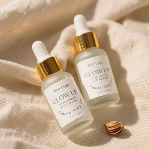 Suero facial de ácido hialurónico 2%, hidratación profunda, brillo, reduce las líneas finas para piel seca, hombres y mujeres - Product Image 6