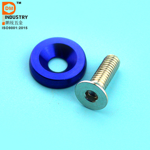 Juego De 20 Arandelas Y Pernos CNC Para Parachoques – M6 X 20