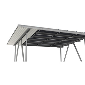 Panneau de stationnement imperméable en aluminium, <span class=keywords><strong>2</strong></span> panneaux, canopée de sol, en aluminium, système de montage de Module solaire - Product Image 4