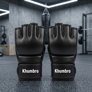 Professional MMA Training Gloves – Open Finger Martial Arts Gloves <b>Velcro</b> Closure - Product Image 5
