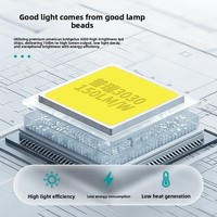Éclairage LED haute puissance pour terrain de pickleball extérieur, étanche IP66, polarisé anti-éblouissement, 5700K, 36000LM, garantie 5 ans