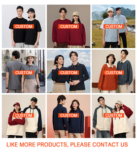 Nuova moda Herren Herbst invernale con cappuccio Street Langarm Lose Einfarbige Kapuze Casual wtern Pullover con stampa personalizzata felpa con cappuccio - Product Image 5