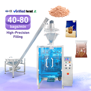 Máquina Empacadora Vertical Automática para Productos en Polvo con Dosificador de Tornillo Sin Fin a Precio de Fábrica - Product Image 1