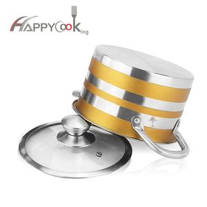 Juego de utensilios de cocina profesional de acero inoxidable, <span class=keywords><strong>olla</strong></span> antiadherente, novedad - Product Image 2