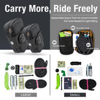 Sac de selle à boucle magnétique Fidlock sac de siège de vélo pour le cyclisme sur route fixation rapide et facile sous le siège sacs de vélo de stockage de vélo