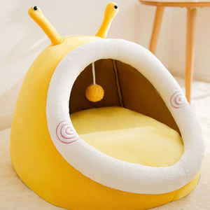 Wholesale Pet Cat House Semi-enclosed <strong>Dog</strong> House Fluffy Cute Lovely <strong>Kennel</strong> Bed Pet Kitten Sleeping Nest Cat <strong>Kennel</strong> - Product Image 6