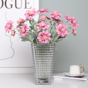 Fleur artificielle Ruilisi Cosmos rose en soie pour décorations de mariage et de maison - Product Image 1