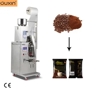 Small Bag Chili Powder Filling And Packing Machine Multifunctional Spiral Feeding Automatic Tea Weighing Filling Packing Machine