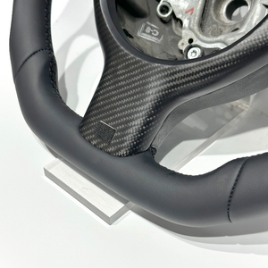 Pour <span class=keywords><strong>E46</strong></span> M5, <span class=keywords><strong>volant</strong></span> de voiture sport en <span class=keywords><strong>cuir</strong></span> véritable <span class=keywords><strong>à</strong></span> 3 branches avec finition mate, compatible avec les modèles E92/E90/E91/<span class=keywords><strong>E46</strong></span>/E81/E84 - Direct usine - Product Image 3