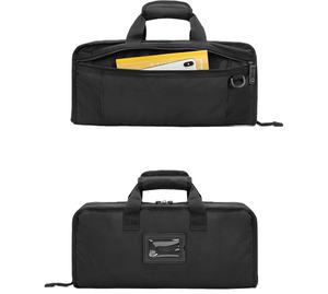 Free sample Heavy Duty <b>Waxed</b> <b>Canvas</b> Tool Knife Zipper Roll Bag Portable Kitchen Knife Holder Storage Bag - Product Image 1