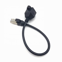 Câbles d'extension RJ45 mâle vers RJ45 femelle 8P8C de haute qualité à montage sur panneau