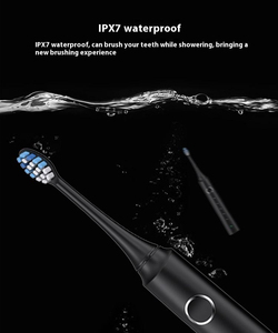 Brosse à dents électrique sonique 5 vitesses 6 têtes de brosse rechargeable pour adulte charge sans fil ipx7 - Product Image 5