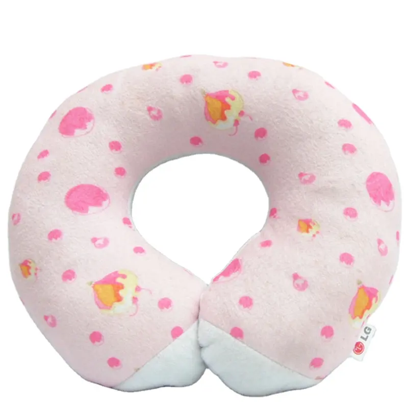 OEM Hot Seller Customized U-Shape soft Plush Neck pillow Support Cushion