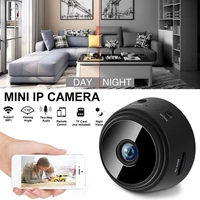 Offre Spéciale Caméra A9 1080p HD Résolution Super Wi-Fi pour Sécurité Domestique avec Capteur d'Image CMOS Mini Caméra