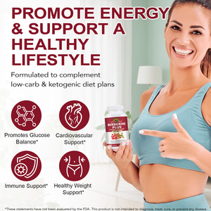 Cápsulas de Berberina SOLOTREE con Extracto de Plantas Orgánicas para el Apoyo Inmunológico, 1200mg, Pura y <span class=keywords><strong>Natural</strong></span>, para la Pérdida de Peso y la Salud Intestinal - Product Image 2