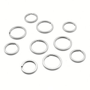 304 Stainless Steel <b>Keychain</b> Does Not Fade, Diy Pendant Accessories Are Available Large Quantities in Stock - Product Image 1