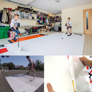 Piastrelle per interni/esterni Hockey sport 12 pollici * 12 pollici pacchetto personalizzato Hockey Dryland piastrelle Slick - Product Image 2