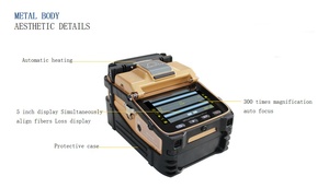 เครื่องเชื่อมต่อใยแก้วนำแสง Ai 8c รุ่น AI-8C สำหรับงาน FTTH และโทรคมนาคม เชื่อมต่อแบบ Core to Core - Product Image 4