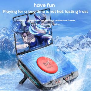 MEMO FL08 Laptop Cooling Pad RGB Gaming Notebook <b>Cooler</b> Cooling Pad for Laptop <b>Cooler</b> 30W Cooling - Product Image 5
