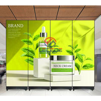 Afficheur LED pliable Lecede P1.86, affichage numérique en cascade multi-écrans, raccordement sans soudure