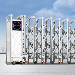 Industrial Retractable <strong>Gates</strong> Driveway <strong>Gate</strong> Accordion Barrier <strong>Gate</strong> Sliding <strong>Gates</strong> Fencing <strong>Gate</strong> <strong>for</strong> School Factory Retractable <strong>Gate</strong> - Product Image 5