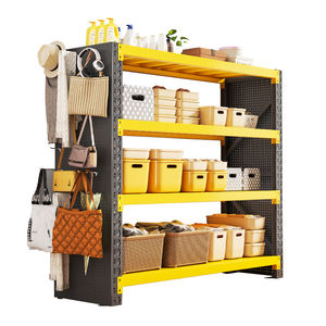 מחיר המפעל חומר מתכת רצפה עומד על לוח תצוגה עבור כלים חנות peg לוח מדפים - Product Image 3