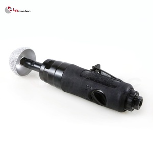 Amoladora Neumática Lematec LE-G240 con Rosca de Eje de 3/8-24, Longitud de 235 mm, Entrada de Aire de 1/4, Herramienta de Pulido de Uso General - Product Image 3
