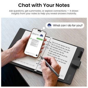 ปากกาอัจฉริยะ NEWYES แบบดิจิทัล ลบได้ พร้อมชุดปากกาสไตลัสอัจฉริยะ ปากกาเขียนแบบดอทเมทริกซ์ AI สร้างภาพ SyncPen ปากกาอัจฉริยะ - Product Image 5