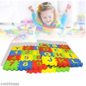 MCG Vente Chaude Doux Non-Toxique Alphabet Nombre Dessin Animé <span class=keywords><strong>Puzzle</strong></span> Crawl Carton Mousse Tapis De Sol Pour Enfants Bébé - Product Image 4