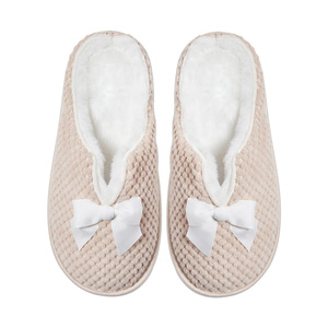<span class=keywords><strong>Zapatillas</strong></span> cómodas de espuma viscoelástica para <span class=keywords><strong>mujer</strong></span>, pantuflas con forro de piel sintética, zapatilla deslizante para <span class=keywords><strong>casa</strong></span> con punta cerrada - Product Image 4