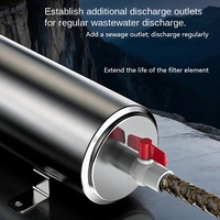 Système de filtration d'eau par ultrafiltration pour toute la maison Action 5000L/H, filtre central en acier inoxydable pour la consommation domestique et la cuisine